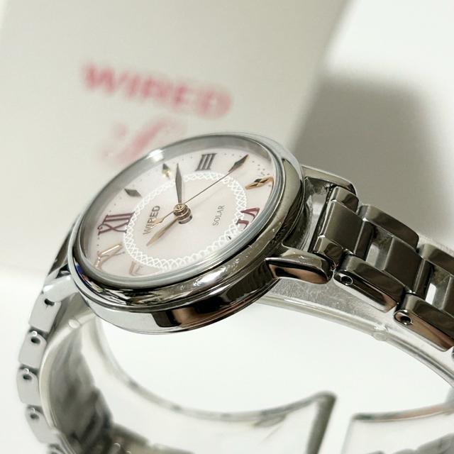 ���i SEIKO �Z�C�R�[ WIRED V117-KBY0 SS �\�[���[ 5�C���h�� �r���v ���f�B�[�X �V���o�[ ����m�F�ς� �� �u�����h�� 