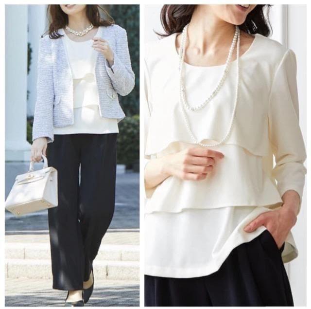 新品☆LL柔らか素材で楽々♪フォーマルパンツスーツ入学式卒業式にも♪R145 < 女性ファッション 新品☆LL柔らか素材で楽々♪フォーマルパンツスーツ入学式卒業式にも♪R145 < 女性ファッションの