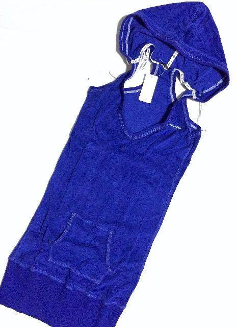 新品<ブルーパーカー>aimerfeel/エメフィール(ワンピースCP)定価3675 < 女性ファッション  新品<ブルーパーカー>aimerfeel/エメフィール(ワンピースCP)定価3675  < 女性ファッションの