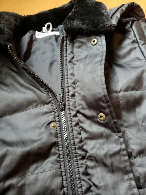 ☆新品同様☆黒ジャンパー ベンチコート☆110 < キッズ/ベビー ☆新品同様☆黒ジャンパー ベンチコート☆110 < キッズ/ベビーの