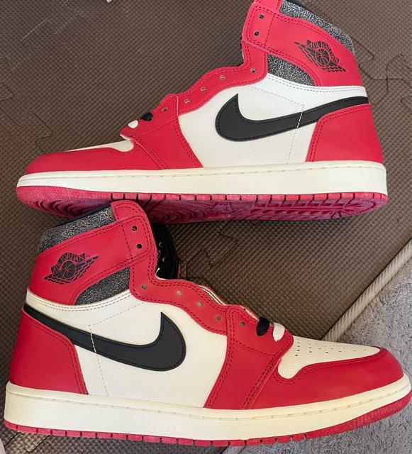 新品 限定 NIKE Air Jordan 1 Lost & Found Chicago エアジョーダン1 シカゴ 2022モデル < 男性ファッション  新品 限定 NIKE Air Jordan 1 Lost & Found Chicago エアジョーダン1 シカゴ 2022モデル  < 男性ファッションの