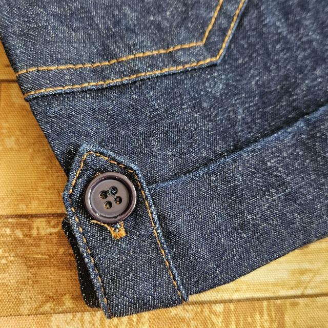 新品*タグ付き*デニム*ショートパンツ*折り返し*ボタン*ポケット*ショーパン*短パン*パンツ*ズボン*青ストレッチ < キッズ/ベビー  新品*タグ付き*デニム*ショートパンツ*折り返し*ボタン*ポケット*ショーパン*短パン*パンツ*ズボン*青ストレッチ < キッズ/ベビーの
