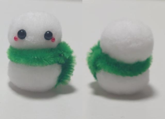 ハンドメイド♪ポンポン飾り★雪の日に〜うさぎさんと雪だるま〜★白 < ペット/手芸/園芸  ハンドメイド♪ポンポン飾り★雪の日に〜うさぎさんと雪だるま〜★白 < ペット/手芸/園芸の