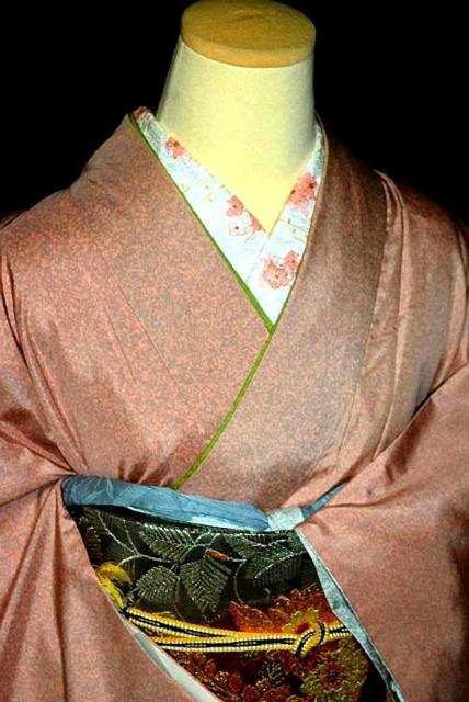 【最高級】 美品 京友禅 伝統工芸士【松井青々】本場大島紬 バチ衿 訪問着 身丈157.5cm 裄丈61.5cm T3300 < 女性ファッション  【最高級】 美品 京友禅 伝統工芸士【松井青々】本場大島紬 バチ衿 訪問着 身丈157.5cm 裄丈61.5cm T3300 < 女性ファッションの