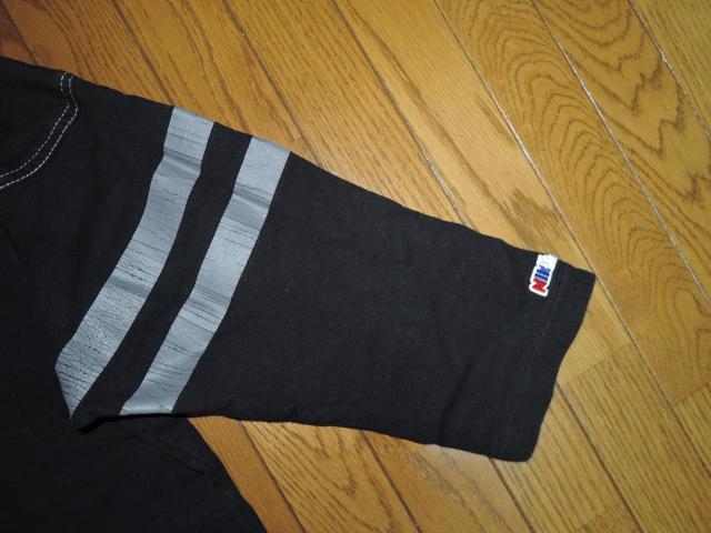 F.C.REAL BRISTOL ブリストル × NIKE ナイキ 7分丈ロンTシャツ L 黒 ナンバリング TEE スウェット調 < ブランド  F.C.REAL BRISTOL ブリストル × NIKE ナイキ 7分丈ロンTシャツ L 黒 ナンバリング TEE スウェット調 < ブランドの