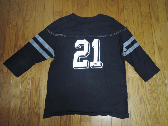 F.C.REAL BRISTOL ブリストル × NIKE ナイキ 7分丈ロンTシャツ L 黒 ナンバリング TEE スウェット調 < ブランド  F.C.REAL BRISTOL ブリストル × NIKE ナイキ 7分丈ロンTシャツ L 黒 ナンバリング TEE スウェット調 < ブランドの