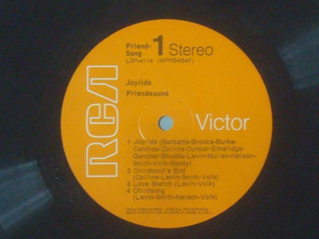 JOYRIDE / FRIEND SOUND US.orgLP < CD/DVD/ビデオ  JOYRIDE / FRIEND SOUND US.orgLP < CD/DVD/ビデオの