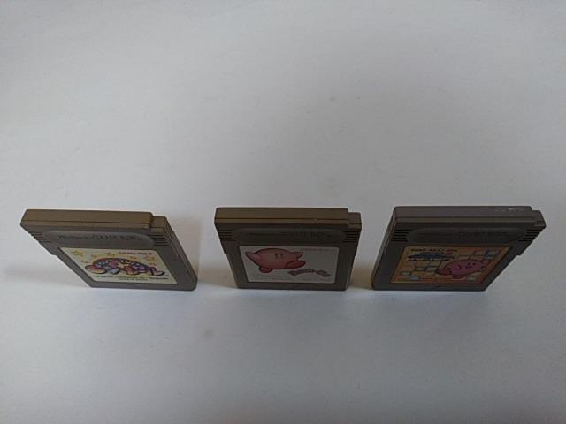 GB/【15本迄送料180円!!】カービィ3本セット≪匿名らくらく定額便≫【ソフトのみ】★電池新品★メンテ済み↓ご落札価格↓ < ゲーム本体/ソフト  GB/【15本迄送料180円!!】カービィ3本セット≪匿名らくらく定額便≫【ソフトのみ】★電池新品★メンテ済み↓ご落札価格↓ < ゲーム本体/ソフトの
