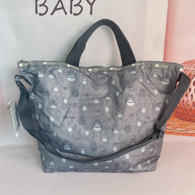 ★新品未使用★LeSportsac レスポートサック となりの トトロ グレー 2WAYトートバッグ 4360 送料無料 < 女性ファッション  ★新品未使用★LeSportsac レスポートサック となりの トトロ グレー 2WAYトートバッグ 4360 送料無料  < 女性ファッションの