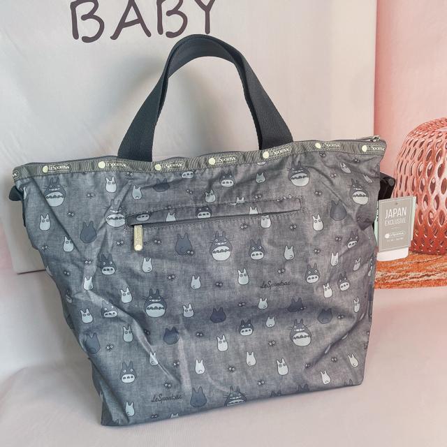 ★新品未使用★LeSportsac レスポートサック となりの トトロ グレー 2WAYトートバッグ 4360 送料無料 < 女性ファッション  ★新品未使用★LeSportsac レスポートサック となりの トトロ グレー 2WAYトートバッグ 4360 送料無料 < 女性ファッションの