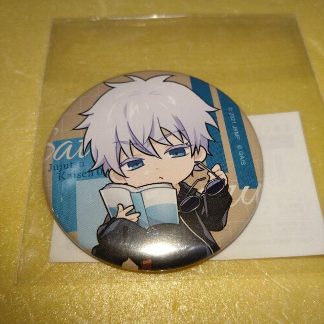 五条悟A 小吉缶バッジ まるくじ まったり読書時間 呪術廻戦 < アニメ/コミック/キャラクター  五条悟A 小吉缶バッジ まるくじ まったり読書時間 呪術廻戦  < アニメ/コミック/キャラクターの