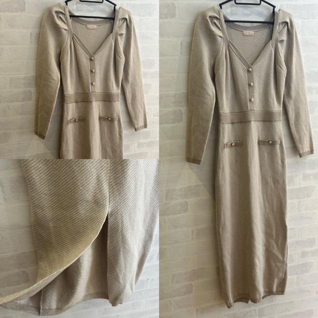 RESEXXY★バイアスツイードニットワンピース★ < ブランド RESEXXY★バイアスツイードニットワンピース★ < ブランドの