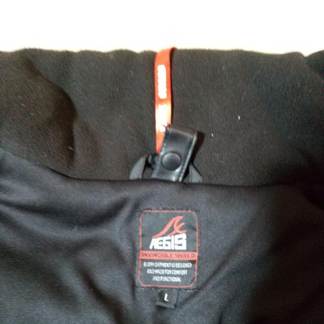 フェ―ス ガ―ド防寒ジャンパ―クロ(L)古着 < 自動車/バイク フェ―ス ガ―ド防寒ジャンパ―クロ(L)古着 < 自動車/バイク