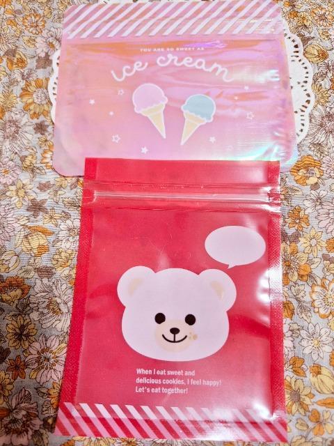 お裾分け☆アイスクリームとくまさんジップバック2枚☆ < インテリア/ライフ お裾分け☆アイスクリームとくまさんジップバック2枚☆ < インテリア/ライフの