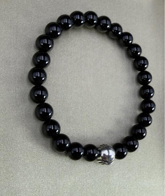 ���V�i���g�p�N�����n�[�c�@925�V���o�[CH �@chrome hearts �V�R�΃I�j�L�X�u���X���b�g �� �j���t�@�b�V������ 