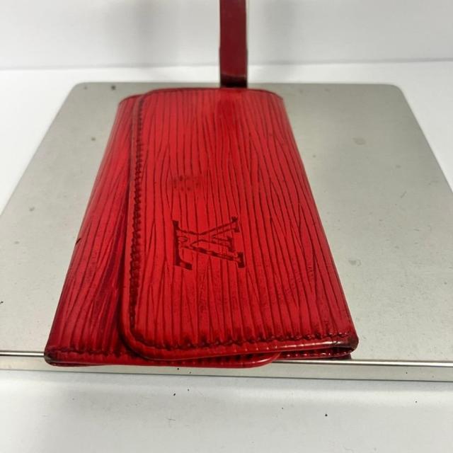 LOUIS VUITTON ルイヴィトン キーケース ミュルティクレ4 エピ 赤 < ブランド LOUIS VUITTON ルイヴィトン キーケース ミュルティクレ4 エピ 赤 < ブランドの