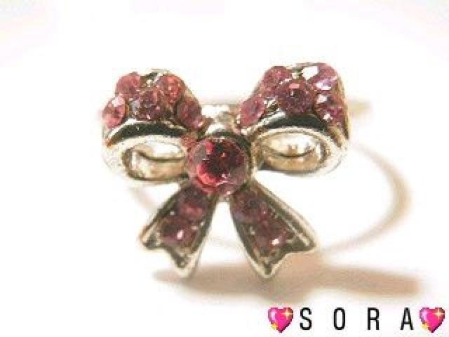 【小悪魔ageha掲載】調整可能♪エタニティリボンリング.箱付 ピンク < 女性アクセサリー/時計 【小悪魔ageha掲載】調整可能♪エタニティリボンリング.箱付 ピンク < 女性アクセサリー/時計の