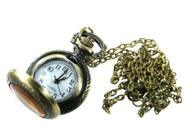 ガラスカバー付 小型懐中時計 ネックレス ゴールド アンティーク レトロ ミニ ペンダント おしゃれ ウォッチ < 男性アクセサリー/時計  ガラスカバー付 小型懐中時計 ネックレス ゴールド アンティーク レトロ ミニ ペンダント おしゃれ ウォッチ < 男性アクセサリー/時計の