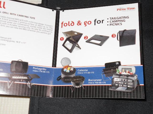 折りたたみ式BBQコンロ 収納袋付 X-grill ポータブル チャコール < レジャー/スポーツ  折りたたみ式BBQコンロ 収納袋付 X-grill ポータブル チャコール < レジャー/スポーツの