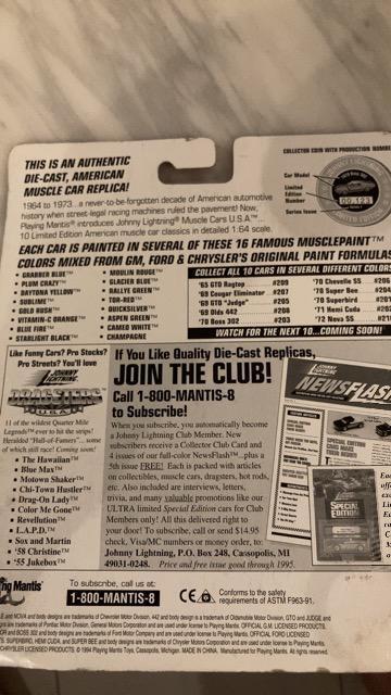★ジョニーライトニング★マッスルカーズ★1972 NOVA SS < ホビー  ★ジョニーライトニング★マッスルカーズ★1972 NOVA SS < ホビーの