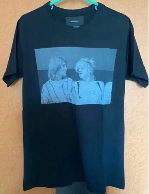 サトルタナカ☆カートコバーン&コートニーラブ☆フォトプリントTシャツ! < 男性ファッション  サトルタナカ☆カートコバーン&コートニーラブ☆フォトプリントTシャツ!  < 男性ファッションの