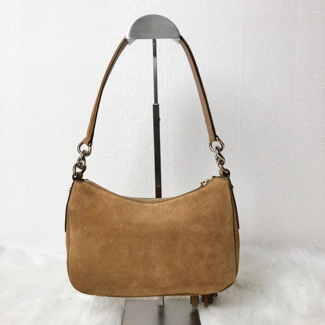 【美品】JIMMY CHOO ジミーチュウ ショルダーバッグ ワンショルダー タッセル スエード エレガント < ブランド 【美品】JIMMY CHOO ジミーチュウ ショルダーバッグ ワンショルダー タッセル スエード エレガント < ブランドの