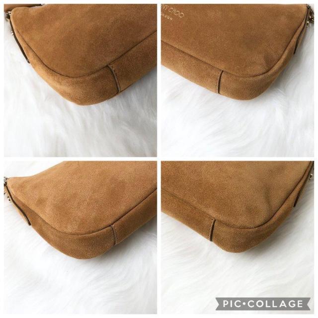 【美品】JIMMY CHOO ジミーチュウ ショルダーバッグ ワンショルダー タッセル スエード エレガント < ブランド 【美品】JIMMY CHOO ジミーチュウ ショルダーバッグ ワンショルダー タッセル スエード エレガント < ブランドの