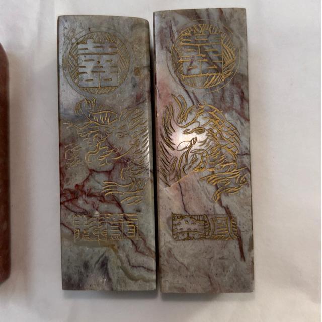 書道 篆刻用 石 翔龍舞鳳 赤箱.青箱 < インテリア/ライフ 書道 篆刻用 石 翔龍舞鳳 赤箱.青箱 < インテリア/ライフの