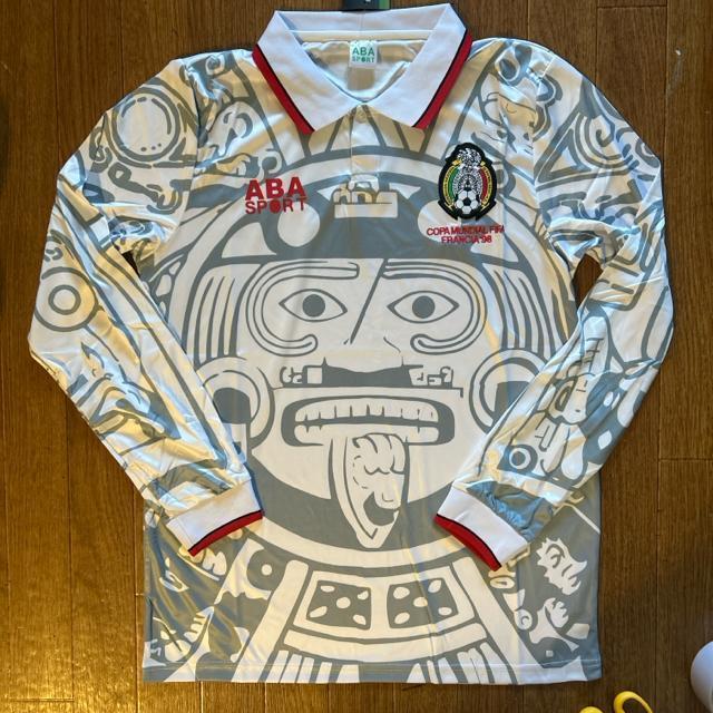 99-00メキシコ代表復刻ユニホーム(XL)長袖 < レジャー/スポーツ 99-00メキシコ代表復刻ユニホーム(XL)長袖 < レジャー/スポーツの