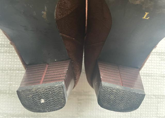 ���Á@�����キ����u�[�c ���f�B�[�X �V���[�g�u�[�c �X�G�[�h ���[�q�[�� �_�[�N�u���E���@L�T�C�Y�@24�`24.5cm �� �����t�@�b�V������ 