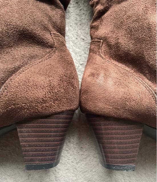 ���Á@�����キ����u�[�c ���f�B�[�X �V���[�g�u�[�c �X�G�[�h ���[�q�[�� �_�[�N�u���E���@L�T�C�Y�@24�`24.5cm �� �����t�@�b�V������ 