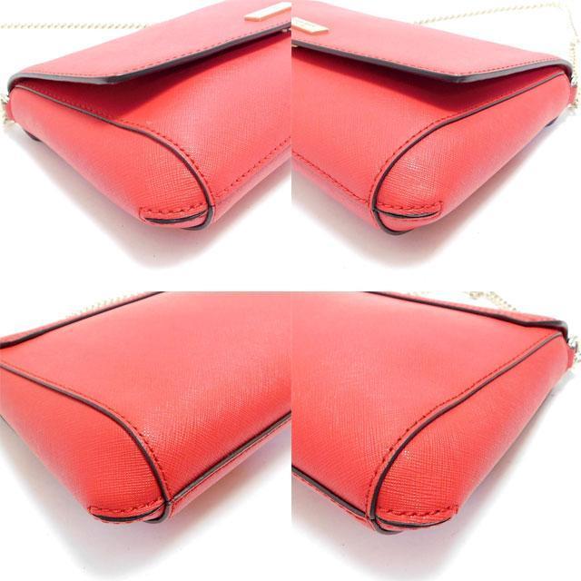 1000円 極美品 kate spade ケイトスペード ハンドバッグ 肩掛け可能 レザー 赤 < ブランド 1000円 極美品 kate spade ケイトスペード ハンドバッグ 肩掛け可能 レザー 赤 < ブランドの