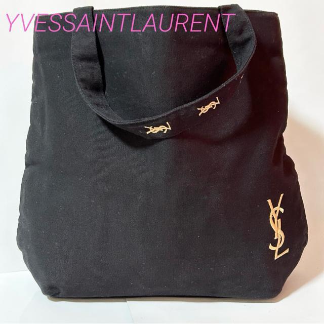 YVESSAINTLAURENT �C���T�����[���� �L�����o�X �n���h�o�b�O �g�[�g�o�b�O ���f�B�[�X �u���b�N  �� �u�����h�� 