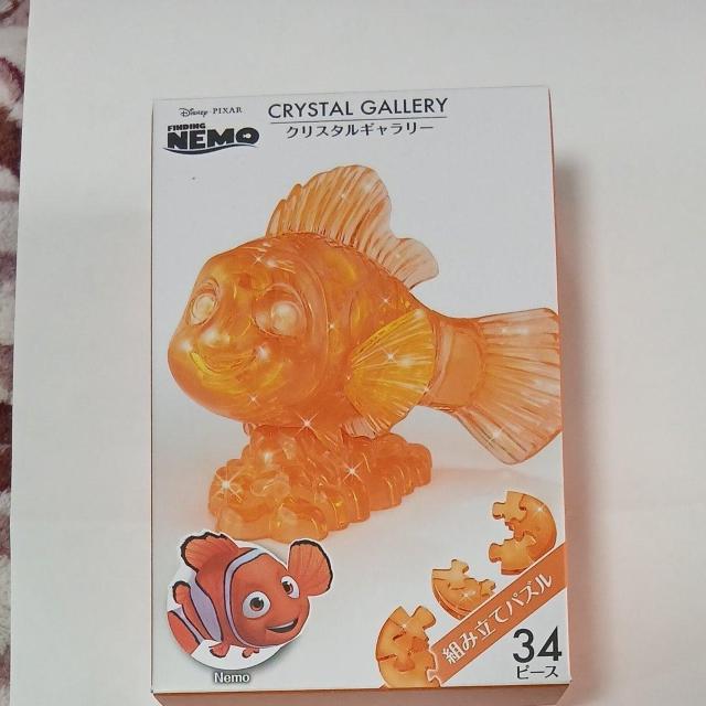 ハナヤマ クリスタルギャラリー ファインデイングニモ 立体パズル < おもちゃ ハナヤマ クリスタルギャラリー ファインデイングニモ 立体パズル < おもちゃの