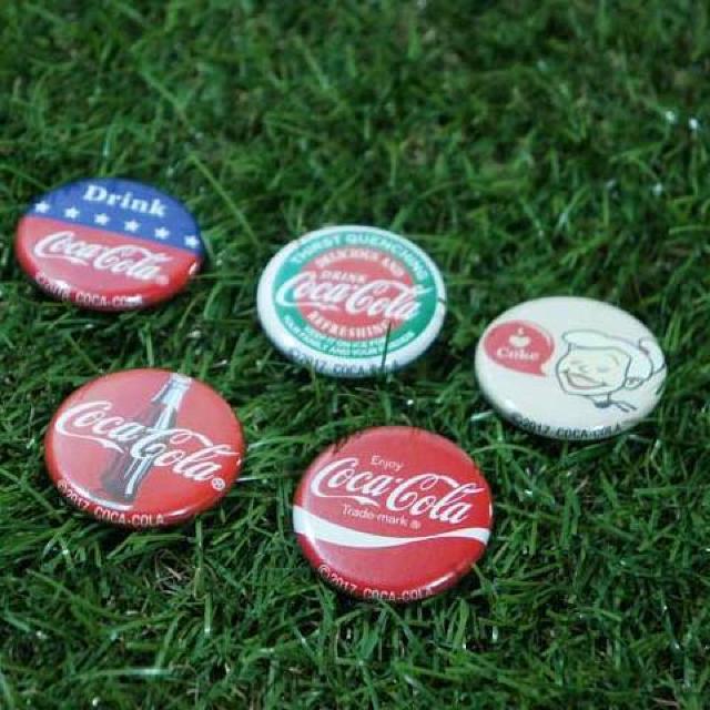 新品【缶バッジ】Coca-Cola/コカコーラ -5個セット- < 男性アクセサリー/時計  新品【缶バッジ】Coca-Cola/コカコーラ -5個セット- < 男性アクセサリー/時計の