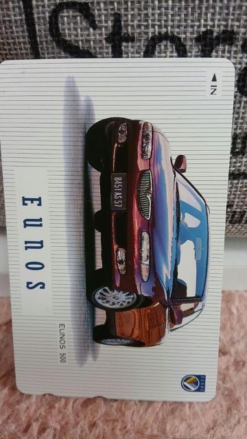 テレホンカード 500円分 マツダ ユーノス 500 ディラー非売品 未使用 貴重レア < チケット/金券  テレホンカード 500円分 マツダ ユーノス 500 ディラー非売品 未使用 貴重レア  < チケット/金券の