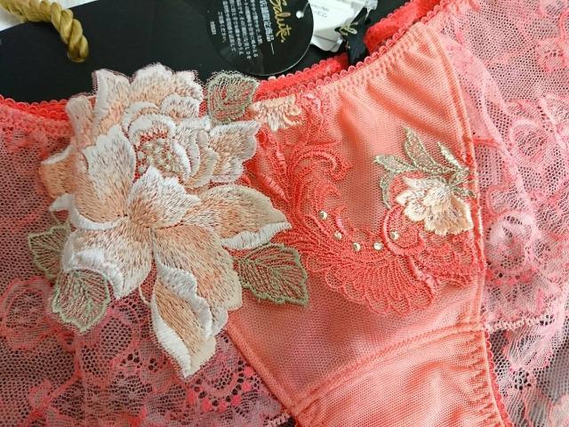 salute/サルート/48/店舗限定/迎賓の薔薇/ローライズ/ショーツ/M/SP/サーモンピンク < 女性ファッション  salute/サルート/48/店舗限定/迎賓の薔薇/ローライズ/ショーツ/M/SP/サーモンピンク < 女性ファッションの