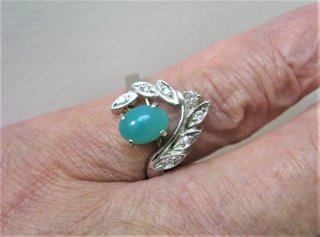 Pt900v`i OwփN\R[0.526ct _C0.08ct  ANZT[/v 