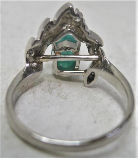 Pt900v`i OwփN\R[0.526ct _C0.08ct  ANZT[/v 