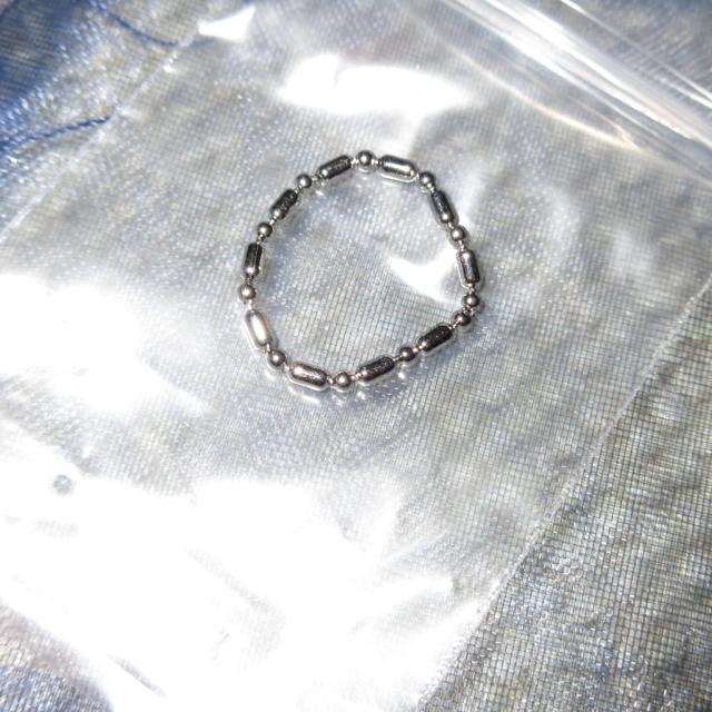 未使用☆ステンレス製*シリンダーチェーンリング11号*指輪(シルバー) < 女性アクセサリー/時計  未使用☆ステンレス製*シリンダーチェーンリング11号*指輪(シルバー)  < 女性アクセサリー/時計の