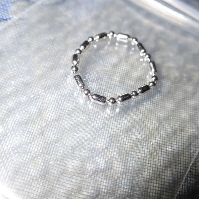 未使用☆ステンレス製*シリンダーチェーンリング11号*指輪(シルバー) < 女性アクセサリー/時計  未使用☆ステンレス製*シリンダーチェーンリング11号*指輪(シルバー) < 女性アクセサリー/時計の