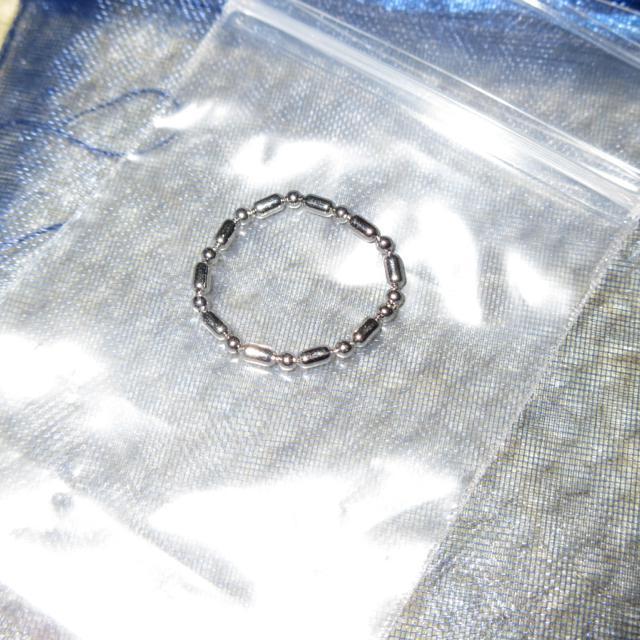 未使用☆ステンレス製*シリンダーチェーンリング11号*指輪(シルバー) < 女性アクセサリー/時計  未使用☆ステンレス製*シリンダーチェーンリング11号*指輪(シルバー) < 女性アクセサリー/時計の