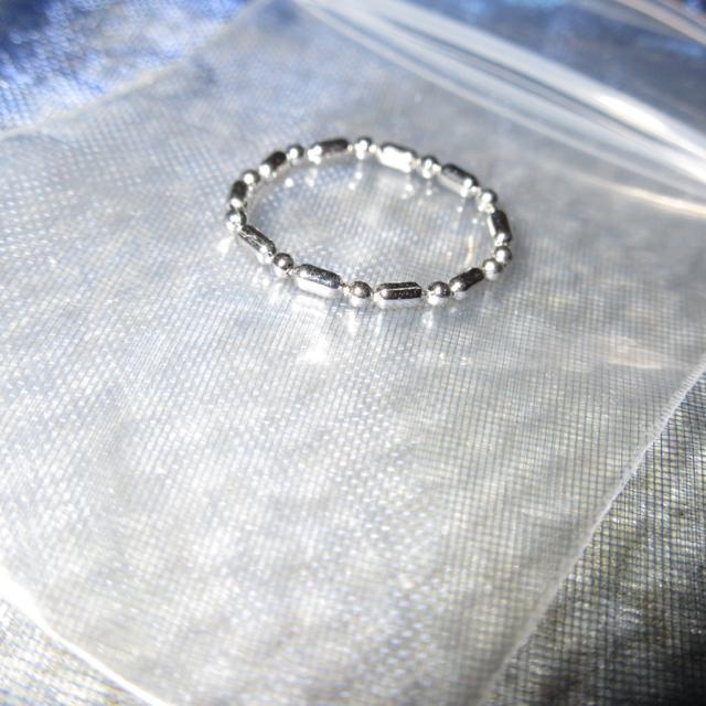 未使用☆ステンレス製*シリンダーチェーンリング11号*指輪(シルバー) < 女性アクセサリー/時計  未使用☆ステンレス製*シリンダーチェーンリング11号*指輪(シルバー) < 女性アクセサリー/時計の