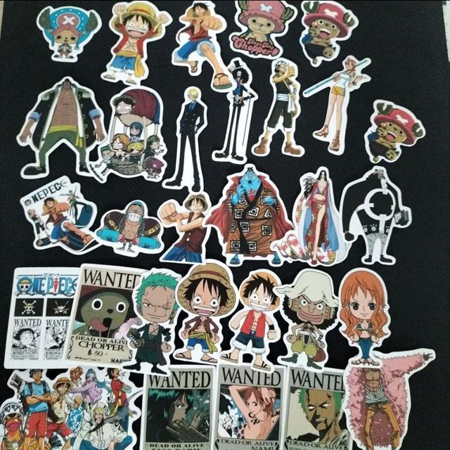ワンピース 防水ステッカー  30枚 < アニメ/コミック/キャラクター  ワンピース 防水ステッカー  30枚  < アニメ/コミック/キャラクターの