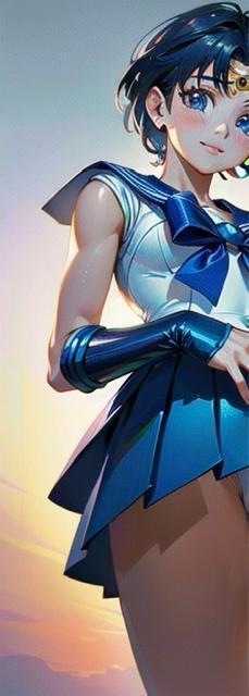 172 AI Girls オリジナル美少女 セーラーマーキュリー アート A4ポスター 高画質、光沢紙 3落札毎に+1枚サービス < アニメ/コミック/キャラクター  172 AI Girls オリジナル美少女 セーラーマーキュリー アート A4ポスター 高画質、光沢紙 3落札毎に+1枚サービス < アニメ/コミック/キャラクターの