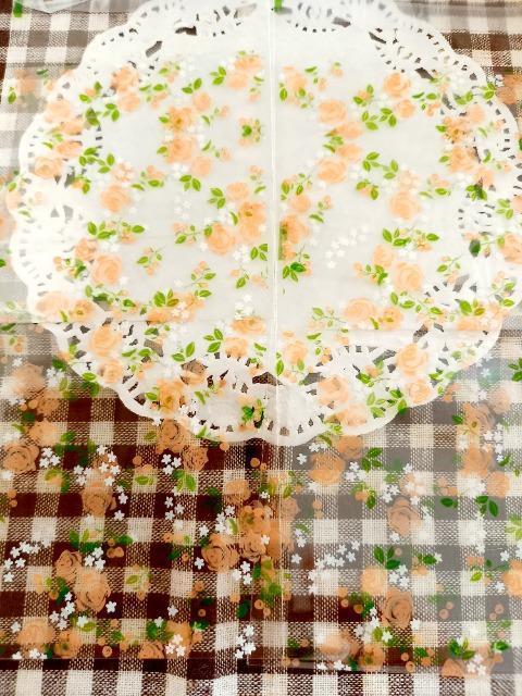 お裾分け☆薔薇柄ラッピング袋4枚☆ < インテリア/ライフ  お裾分け☆薔薇柄ラッピング袋4枚☆  < インテリア/ライフの