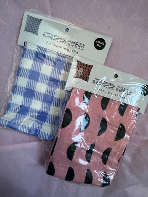 クッションカバー!2枚セット!新品!45×45センチ!ファスナー式! < インテリア/ライフ クッションカバー!2枚セット!新品!45×45センチ!ファスナー式! < インテリア/ライフの