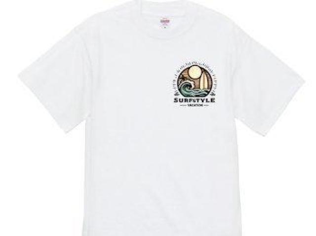 ハイクオリティー Tシャツサーフスピリット レトロミニマル 太陽と波 < 男性ファッション ハイクオリティー Tシャツサーフスピリット レトロミニマル 太陽と波 < 男性ファッションの