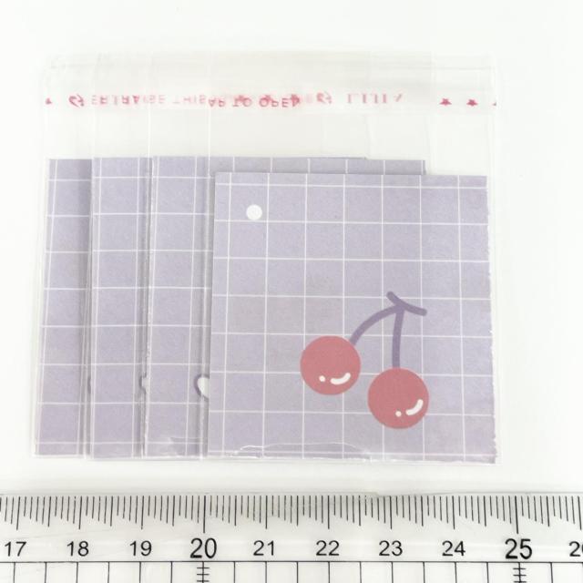 可愛い台紙入り♪OPP袋 4枚 76 < インテリア/ライフ 可愛い台紙入り♪OPP袋 4枚 76 < インテリア/ライフの