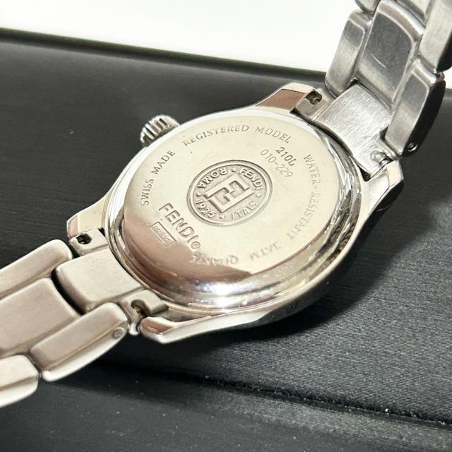 ���i FENDI �t�F���f�B QZ �r���v 210L 010-229 ���f�B�[�X ����m�F�ς� �� �u�����h�� 